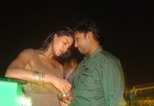 Love Sex and Role: Veena Malik snapped getting intimate with a filmmaker.