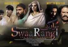 Lollywood star Resham all geared up for her comeback film Swaarangi.