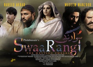 Lollywood star Resham all geared up for her comeback film Swaarangi.