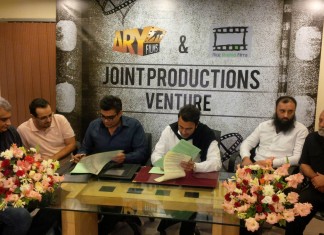 ARY and Riaz Shahid Films join hands for Film Industry’s voyage to success