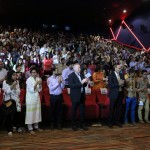 Attendees of the exclusive screening give a rousing standing ovation to the documentary subjects and producers of I Heart Karachi (1)