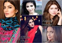 The 5 Divas all set to make it big in Pakistan’s Film Scene