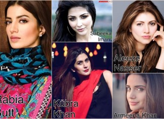 The 5 Divas all set to make it big in Pakistan’s Film Scene