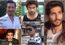 The 5 hunks all set to grab the top spot in Pakistan Film Industry