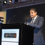 Nasir Saeed, CEO Camtronx which is official distributor of Nikon in Pakistan speaking at the Awards Ceremony of Nikon Photo & Film Festival Pakistan