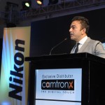 Nikon Icon Shaan Shahid speaking at the Awards Ceremony of Nikon Photo & Film Festival Pakistan