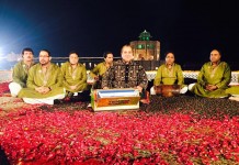 Behind the scene pics from the set of ‘Balu Mahi’, feat. Rahat Fateh Ali Khan