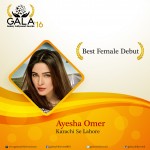 GALA 2016 – Best Female Debut