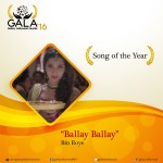 GALA 2016 – Best Song