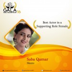 GALA 2016 – Best Supporting Actor Female