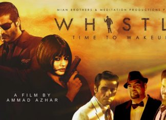 There’s a Pakistani film called ‘Whistle’ and it is releasing this Friday!