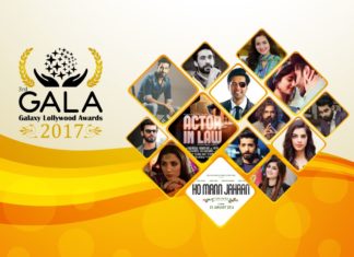 Winners of 3rd Galaxy Lollywood Awards 2017