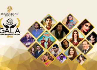 Winners of Luxus Grand 4th Galaxy Lollywood Awards 2018