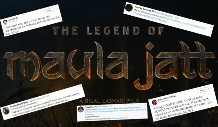 legend of Maula Jatt teaser twitter