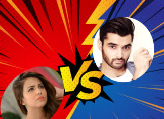 Ushna Shah and Omayr Waqar got into a nasty Instagram feud last night ushna shah Omayr Waqar fight