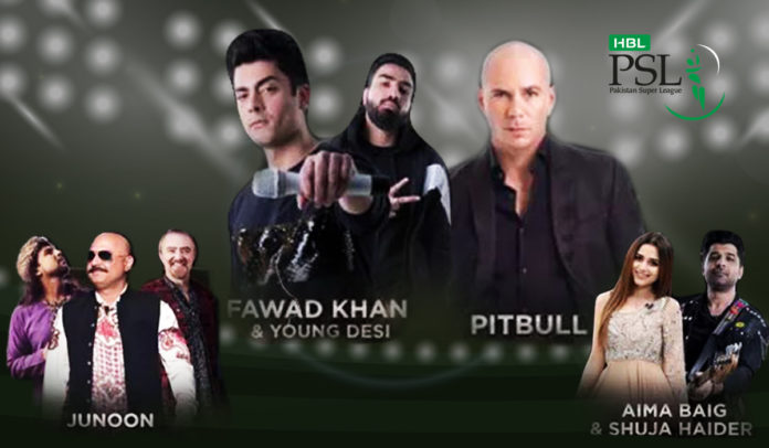 Pitbull Fawad Khan Junoon Boney M PSL 4