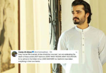 Leave Kashmir: Hamza Abbasi to Indian forces after Pulwama Attack