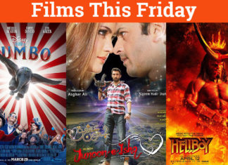 Films this Friday (April 12, 2019): Three films for you this weekend