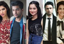 Celebrities are standing in support of Hania Amir after she opened up about her struggle with acne