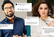 Hania Amir calls social media trolls out for calling Yasir Hussain ‘dark-skinned’