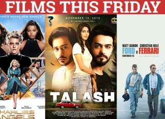 Films This Friday (November 15, 2019): Hollywood Giants Face Off Pakistani Underdogs talash ford v ferrari