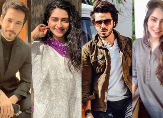 Wahaj Ali, Hajra Yamin, Ahsan Khan and Neelam Munir: Stars Kickstart New Film Projects ahsan khan neelam munir wahaj ali hajra yamin