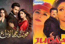 Is Upcoming Drama Serial ‘Mohabbat Tujhe Alvida‘ A Rip Off Of Bollywood Film ‘Judaai‘? mohabbat tujhe alvida judaai