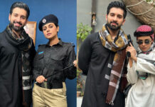 Amar Khan Unveils Hilarious Cop Avatar In Upcoming Telefilm With Muneeb Butt