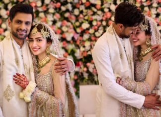 Shoaib Malik And Sana Javed Bowl Us Over With A Surprise Wedding